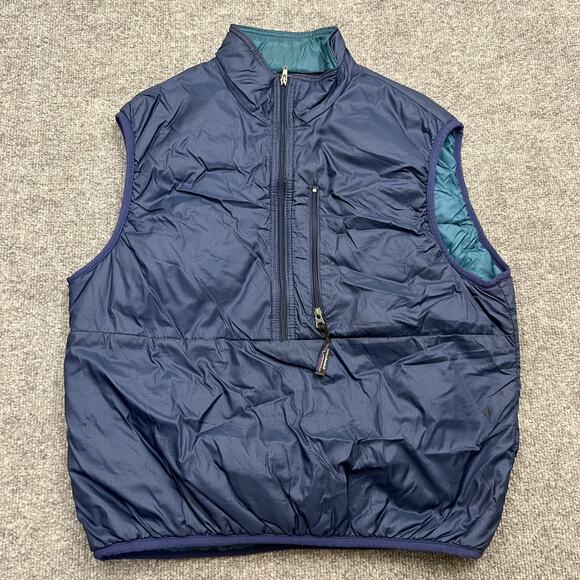 Vintage Patagonia Vest Mens Small Classic Puffball Made USA Insulated 90s - Picture 1 of 9